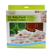 Wholesale - FOOD CUBES 16PC FREEZER 2ASSTD/PK, UPC: 810002202759
